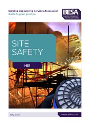 Guide to good practice for site safety. HS1