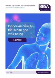 Guide to good practice for: indoor air quality for health and well-being