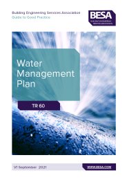 Guide to good practice: water management plan