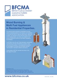 Wood burning and multi fuel appliances in residential properties