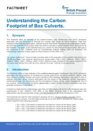 Understanding the carbon footprint of box culverts