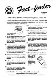 Food safety (temperature control) regulations 1995