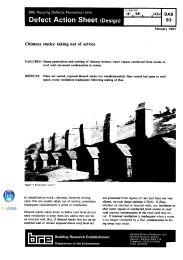 Chimney stacks: taking out of service