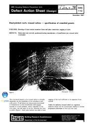 Dual-pitched roofs: trussed rafters - specification of remedial gussets