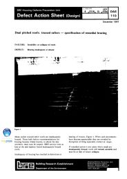 Dual-pitched roofs: trussed rafters - specification of remedial bracing