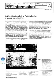 Difficulties in painting Fletton bricks