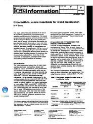 Cypermethrin: a new insecticide for wood preservation