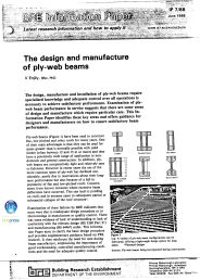 Design and manufacture of ply-web beams