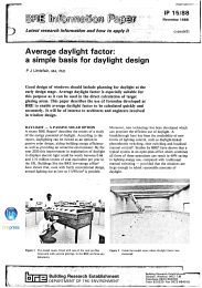 Average daylight factor: a simple basis for daylight design