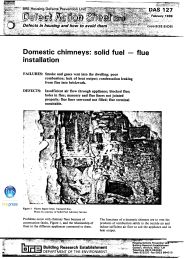 Domestic chimneys: solid fuel - flue installation