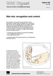 Wet rots: recognition and control