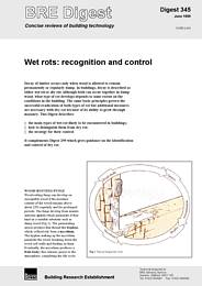 Wet rots: recognition and control