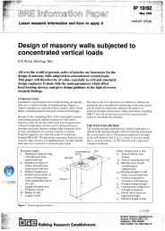 Design of masonry walls subjected to concentrated vertical loads