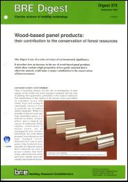 Wood-based panel products: their contribution to the conservation of forest resources