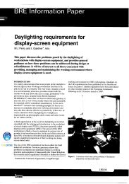 Daylighting requirements for display-screen equipment