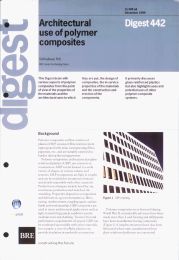 Architectural use of polymer composites