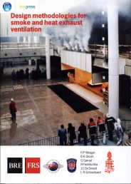 Design methodologies for smoke and heat exhaust ventilation
