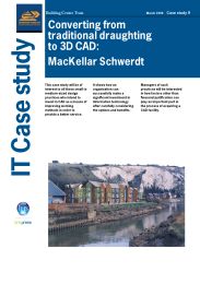 Converting from traditional draughting to 3D CAD: MacKellar Schwerdt