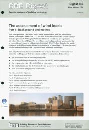 Assessment of wind loads: background and method