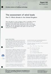 Assessment of wind loads: wind climate in the United Kingdom