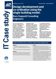 Design development and coordination using the single building model: Buro Happold Consulting Engineers