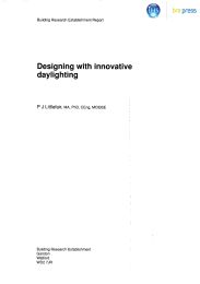 Designing with innovative daylighting