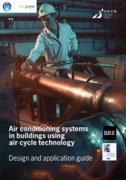 Air conditioning systems in buildings using air cycle technology - design and application guide