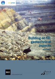 Building on fill: geotechnical aspects. 2nd edition (Withdrawn)