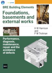 BRE building elements: foundations, basements and external works