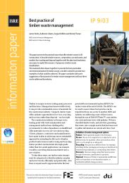 Best practice of timber waste management