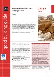 Building on brownfield sites: identifying the hazards