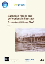 Backprop forces and deflections in flat slabs: construction at St George Wharf