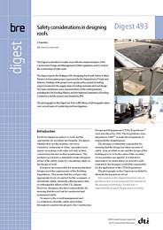 Safety considerations in designing roofs