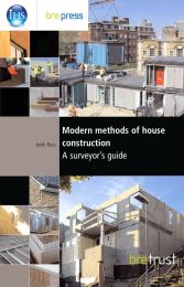 Modern methods of house construction: a surveyors guide