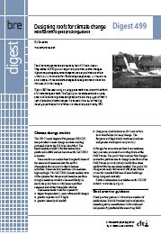 Designing roofs for climate change. Modifications to good practice guidance