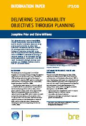 Delivering sustainability objectives through planning