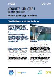 Concrete structure management. Owners' guide to good practice