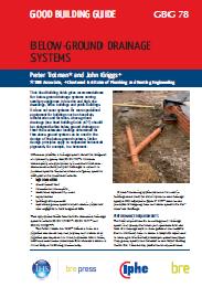 Below-ground drainage systems