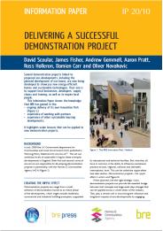 Delivering a successful demonstration project