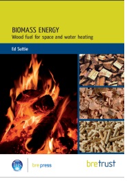 Biomass energy - wood fuel for space and water heating