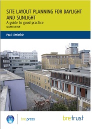 Site layout planning for daylight and sunlight: a guide to good practice. 2nd edition
