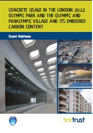 Concrete usage in the London 2012 Olympic Park and the Olympic and Paralympic Village and its embodied carbon content