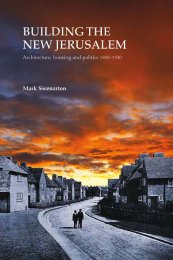 Building the new Jerusalem - architecture, housing and politics 1900-1930