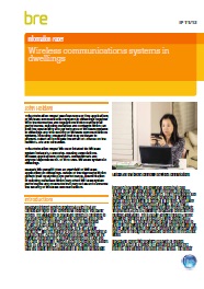 Wireless communication systems in dwellings