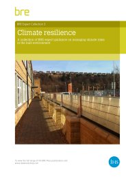 Climate resilience - a collection of BRE expert guidance on managing climate risks in the built environment