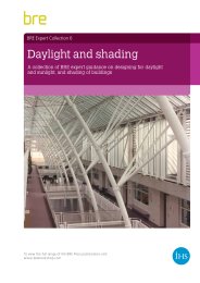 Daylight and shading - a collection of BRE expert guidance on designing for daylight and sunlight, and shading of buildings