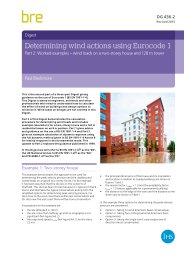 Determining wind actions using Eurocode 1: worked examples – wind loads on a two-storey house and 128 m tower