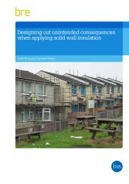 Designing out unintended consequences when applying solid wall insulation