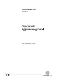 Concrete in aggressive ground. 3rd edition (Includes February 2017 amendments)