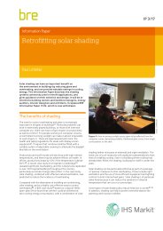 Retrofitting solar shading